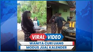 Modus Jual Kalender Wanita Demak Kepergok Curi Uang di Kendal [upl. by Busey355]