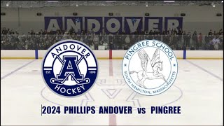 2024 Phillips Academy Andover Hockey vs Pingree [upl. by Trini]