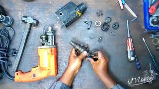 Rottery Hammer drill servicing easy method [upl. by Mezoff862]