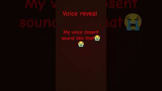 Voice reveal [upl. by Eelydnarb]