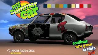 My Summer Car save game  skin [upl. by Gemmell]