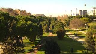 PARQUE RIO TURIA TURIA PARK IN VALENCIA [upl. by Butcher]