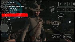 Call of Juarez Bound in Blood Winlator 713b Cmod PROOT v9fix1 Snapdragon 680 Redmi 10c [upl. by Gavrila877]