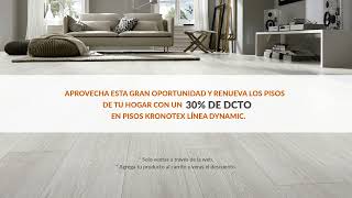 Oferta pisos Kronotex [upl. by Kezer]