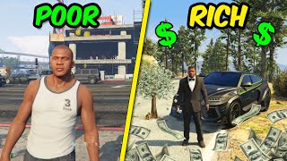 GTA 5  Franklin Poor To Rich Life Buying Lamborghini In GTA V  MODS   Part 1 [upl. by Veneaux]