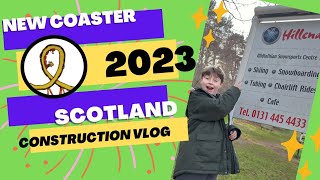 New Alpine Coaster  Edinburgh  Site Tour  Construction Update  Scotland  Tubing POV  RBCD Ep45 [upl. by Nothgiel573]