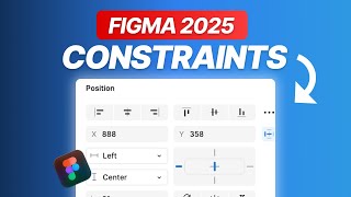 Constraints Made Easy in Figma UI3 2025 Precise Positioning for Responsive Designs [upl. by Chlores]