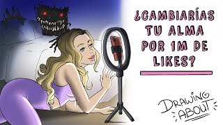 ¿CAMBIARÍAS TU ALMA POR 1M DE LIKES  Draw My Life [upl. by Jehius]