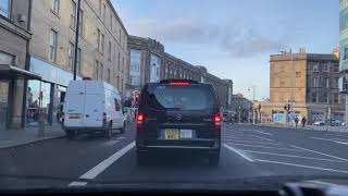 Driving in Edinburgh  Colinton to the City Centre  February 2022 [upl. by Ykcim587]