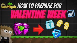 How To Prepare For Valentines Week 2023 easy profit  Growtopia [upl. by Latnahs]