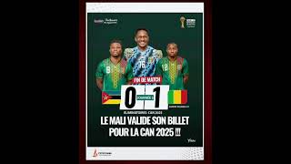 Mozambique vs Mali  Mali est qualifié [upl. by Inalej]