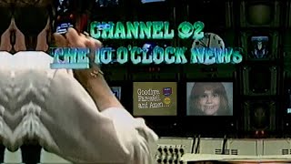 WBBM Channel 2  THE 10 OClock News Complete Broadcast 2281983 📺 [upl. by Enoval]