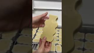 Making a giant shampoo bar 😏 shampoobar soapmaking smallbusiness conditionerbar [upl. by Elda]