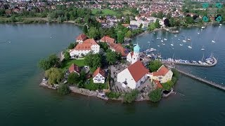 Wasserburg Bodensee Rundflug Aerial Video [upl. by Reese501]