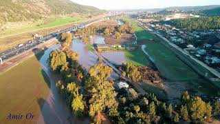 Kishon River Flood [upl. by Aruasor]