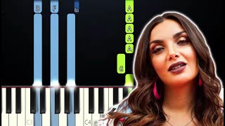 Elettra Lamborghini  Pistolero Piano Tutorial [upl. by Diraj]