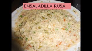 HACER ENSALADILLA RUSA a MI manera [upl. by Marillin]