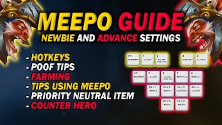 NEXT LEVEL GUIDE EVERYONE CAN PLAY MEEPO HOW TO PLAY MEEPO  MEEPO GUIDE EASY AND ADVANCE SETTING [upl. by Hedgcock11]