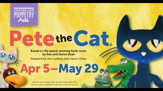 Pete the Cat Trailer Center for Puppetry Arts [upl. by Llenel550]