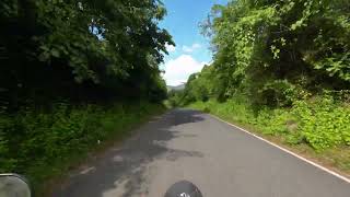 DJI Action 2 4K 60fps Test  Royal Enfield Classic 350 in Goa’s Scenic Greenery 🌿  Cinematic Ride [upl. by Eneleuqcaj]