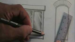 Pencil Rendering and Shading Window  PART 1 [upl. by Yanad]