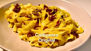 Pasta Carbonara Originalrezept  Selber Machen [upl. by Latty]