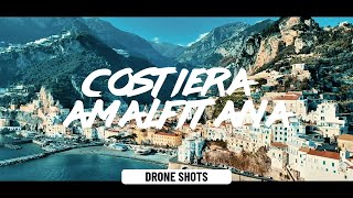 Il drone esplora la magia della Costiera Amalfitana in Italia [upl. by Aneerbas]