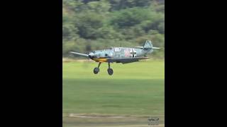 Messerschmitt Bf 109 quotEmilquot landing bf109 messerschmitt luftwaffe [upl. by Cyrille]