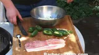 How to grill Jalapeno Popper Peppers  Recipe [upl. by Ahel]