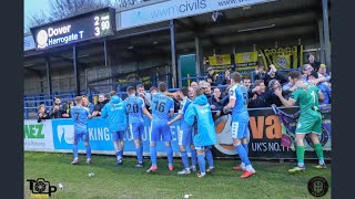 Dover fc vs Harrogate Town vlog 10 minutes of madness [upl. by Thetes591]