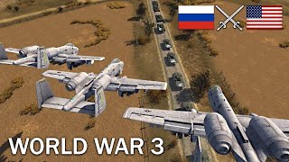 A 10 TANK KILLER DESTROYED RUSSIAN ARMED CONVOY MowAS 2 Battle Simulation [upl. by Renny130]