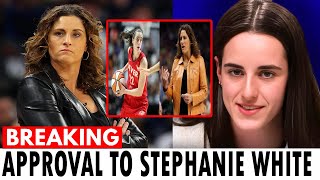 Caitlin Clark would give her approval to Stephanie White as Indiana Fevers new coach for a reason [upl. by Barri]