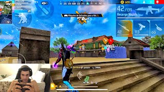 HIGHLIGHTS DE UM SUPORTE NÍVEL LBFF EM CAMPEONATOS😈🔥 COM WEBCAM FREE FIRE MOBILE JACKsx [upl. by Enerual]