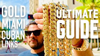 The Ultimate Guide To Cuban Link Chains  Know The Secrets [upl. by Irakab664]