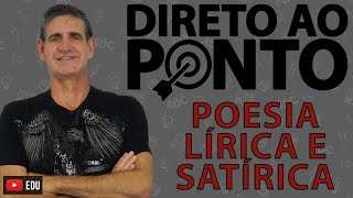 Qual a diferença entre poesia lírica e satírica [upl. by Veradia]