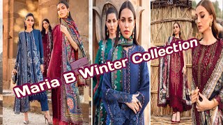 M Prints Winter Collection 24  Latest Winter Collection  Unstitched Maria B Winter Collection [upl. by Alyce]