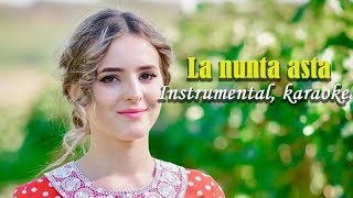 Lia Taburcean  La nunta asta  Instrumental karaoke [upl. by Annawek]