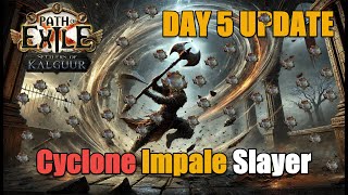 Impaling Cyclone Shockwaver  Wildest drop Ive ever seen 😱 Day 5 Update  PoE 325 [upl. by Airam]