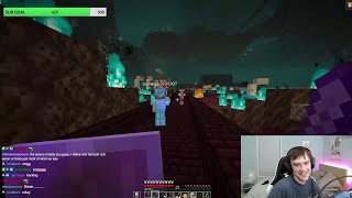 Minecraft Freak SMP Episode 10  Jake Johnston Aksually Claire Drake amp HamzahTheFantastic [upl. by Iduj98]