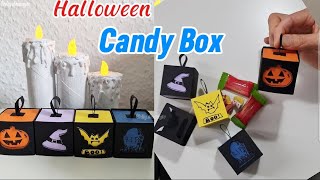 IDEA Halloween Candy Box How to make candy box [upl. by Llenrrad90]