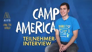 DER SOMMER DEINES LEBENS  David erzählt von seinem Camp America Aufenthalt [upl. by Nnylaj]