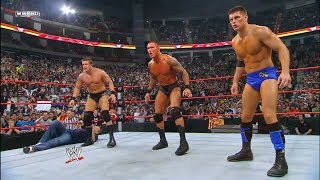 WWE Raw 06042009 Regreso De Batista HD720pEspañol Latino By Omar amp Michael [upl. by Yatnahc]