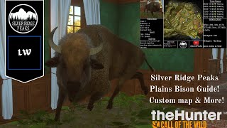 2024 Plains Bison Guide Silver Ridge Peaks  Thehunter Call of the Wild [upl. by Knitter491]