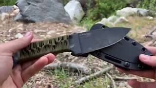 Cold Steel Drop Forged Hunter Full Long Term Review and Chopping Test Budget 52100 Awesomeness [upl. by Ianej]