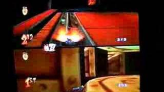 Crash Nitro Kart 2 player Inferno Island Crash vs Cortex [upl. by Anoblav]