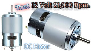 775 DC Motor Unboxing  Original 775 DC Motor  21000 RPM 775 DC Motor 12 Volt  High Speed DC Motor [upl. by Chyou156]