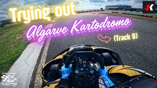 Trying out Track B from Algarve kartodromo [upl. by Deacon]