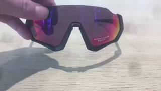 Oakley Flight Jacket 2018  Remove lens [upl. by Jaella37]