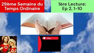 Messe 21 octobre 24 Temps Ordinaire 29ème Semaine 1ère Lecture [upl. by Triley348]