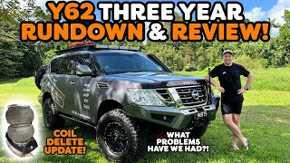 DONT BUY A NISSAN Y62 PATROL UNTIL YOU WATCH THIS 3 YEAR RUNDOWN AND REVIEW FUEL ECONOMY [upl. by Bradley]